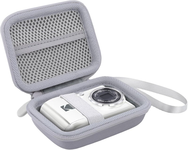 Baval for KODAK PIXPRO Friendly Zoom FZ55/FZ45/FZ43 16MP Digital Camera Hard Carrying Storage Case(Only White Case) - Image 2